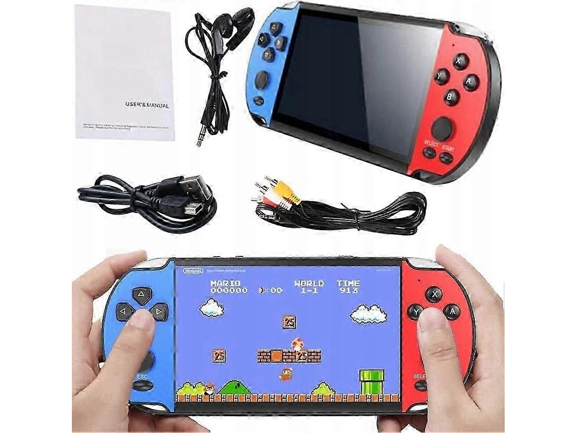Consola de Jogos Portátil X7 1000 Retro Mini+ GOKOCO