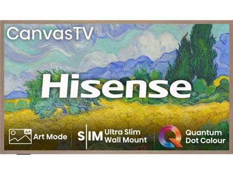 TV HISENSE 55S7NQ Canvas (QLED - 55'' - 140 cm - 4K Ultra HD - Smart TV)