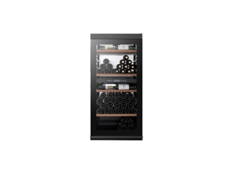 Cave De Vinho Conectada Climadiff Millesime140db Duas Zonas De Temperatur (138 Garrafas Preto)