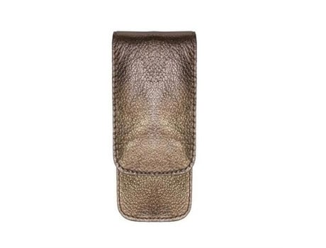 Conjunto De Viagem De Manicure 3 Peças Bronze Metálico Pfeilring Solingen