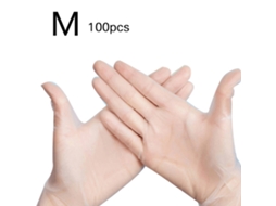 Luvas Descartáveis Cpe Transparentes S/MARCA