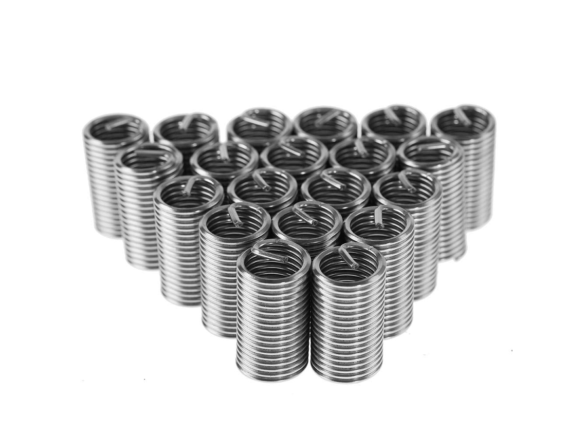 Inserto Helicoidal De Rosca M14 Em Aço Inoxidável 304, Para Reparo