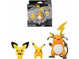Conjunto de Figuras POKÉMON Evolution Multi-Pack: Pikachu