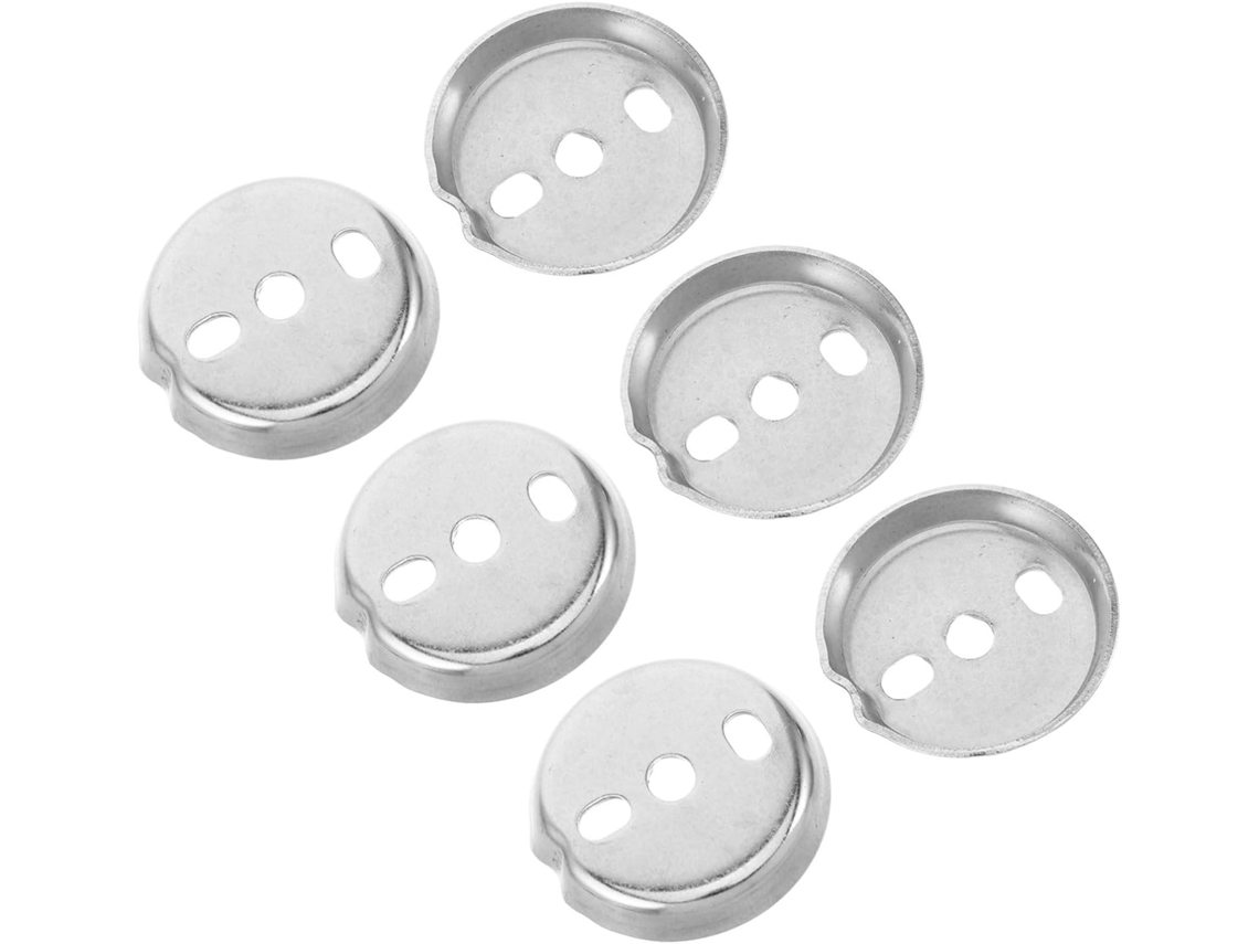 Conjunto De 6 Peças Com Clipes E Parafusos Aço Inoxidável Para