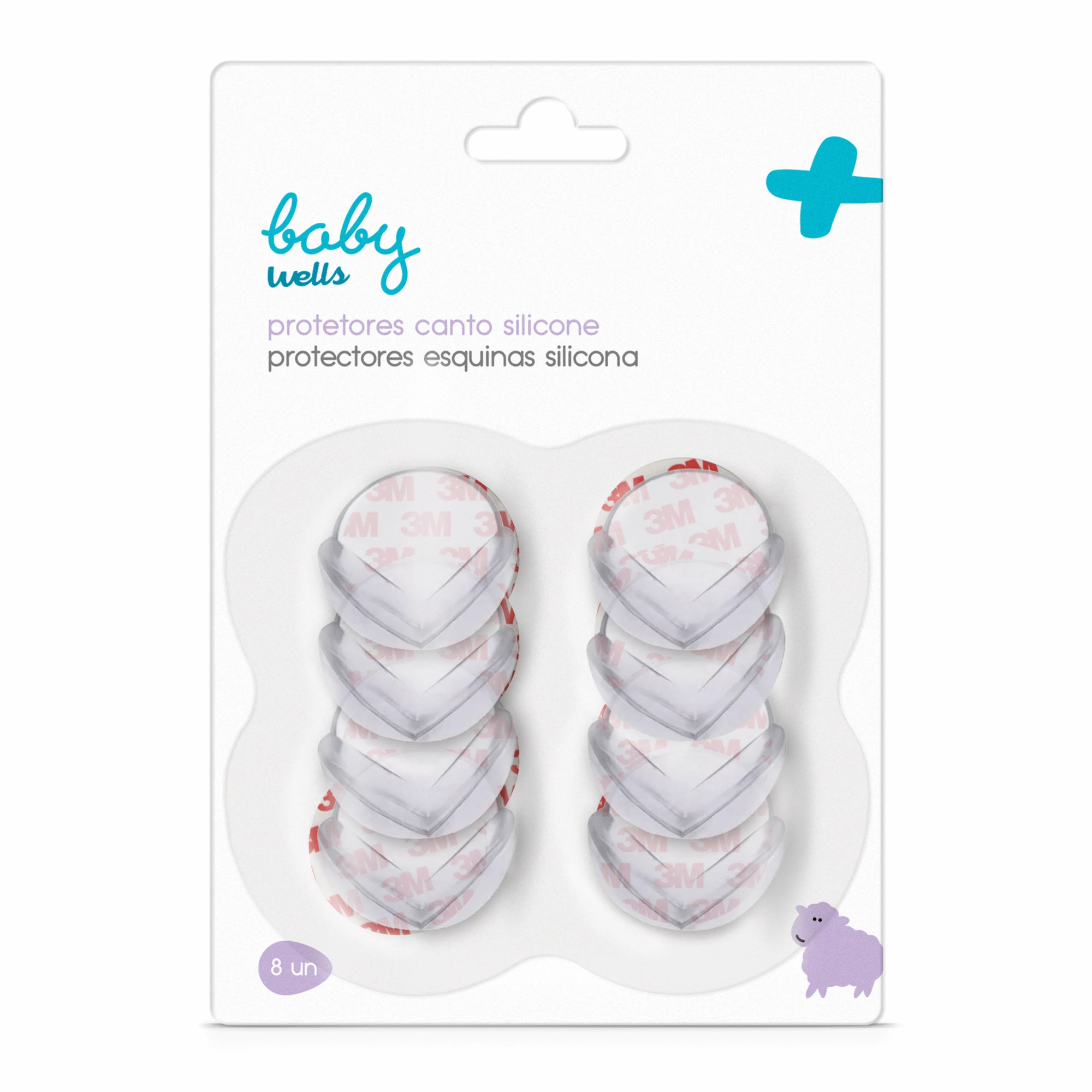 Protetores Canto Silicone WELLS