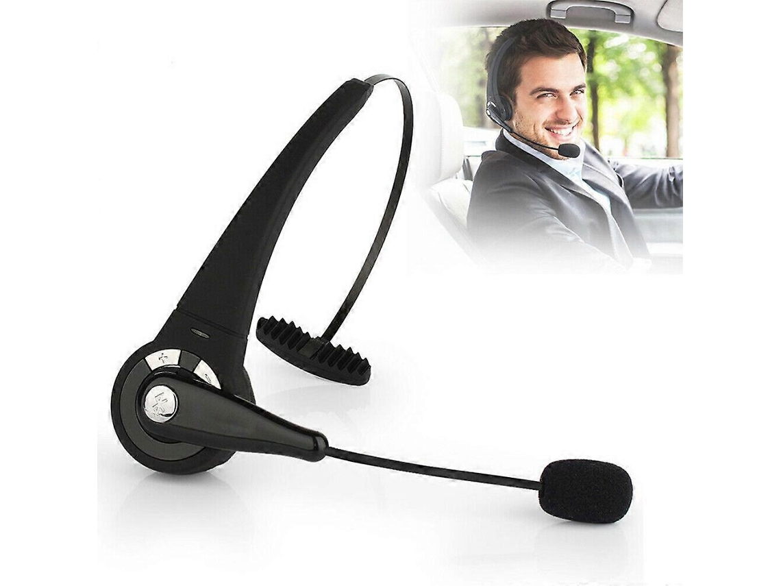 Fone De Ouvido Sem Fio Bluetooth Para Caminhoneiros Com Cancelamento De Ruído E Base De Carregamento Brilvibera (preto)