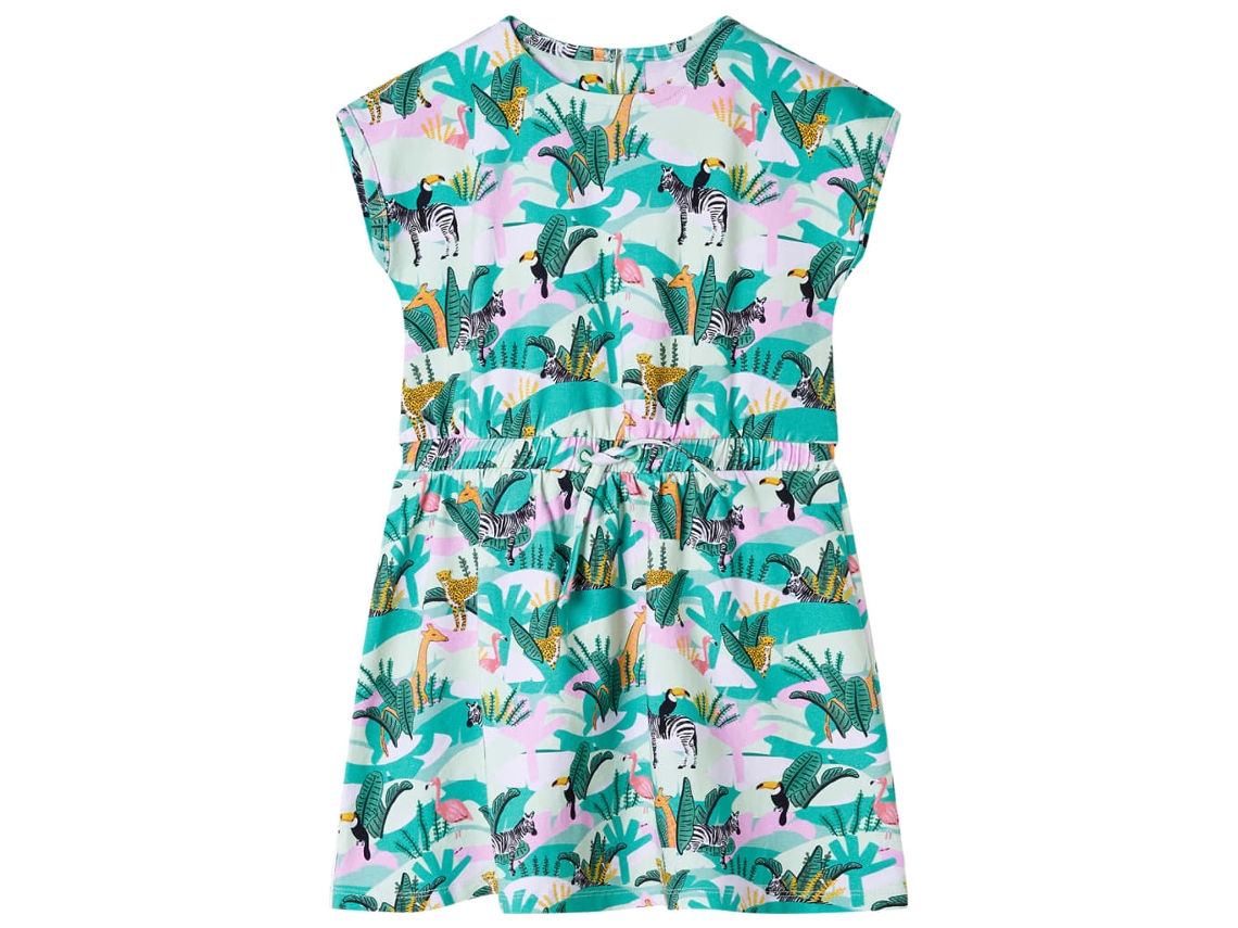 Vestido Para Criança Menta-claro 140