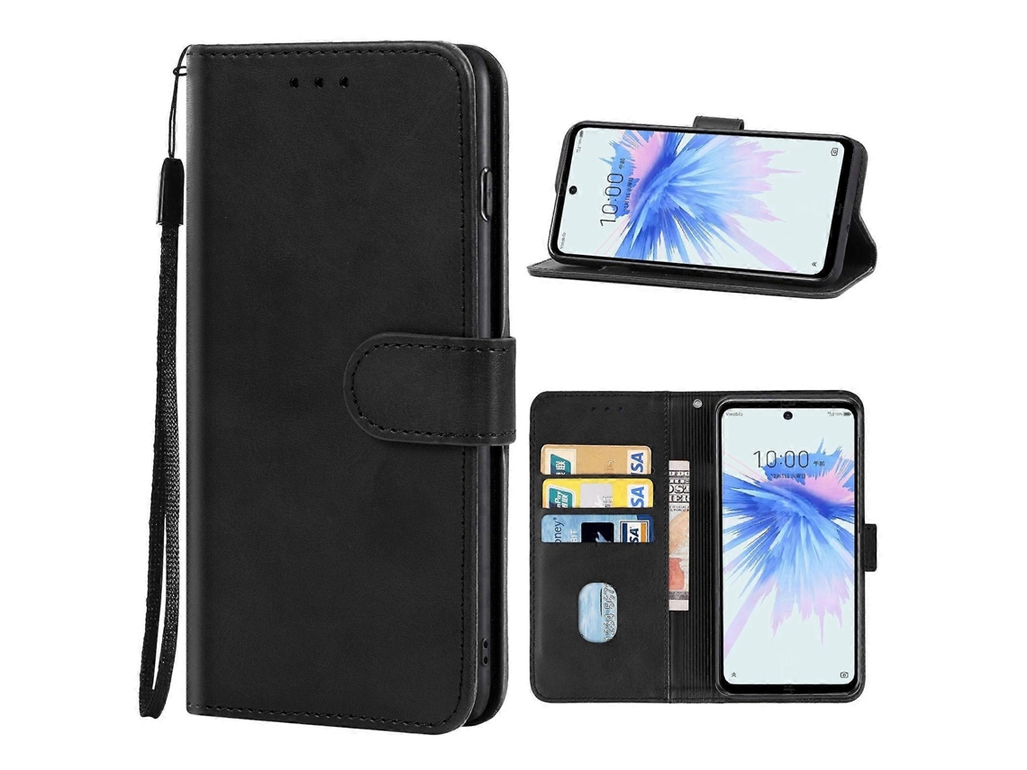 Capa De Couro Para Celular Zte Libero 5g Ii