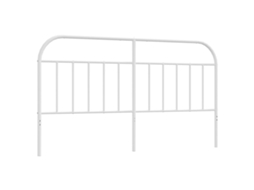 Cabeceira de substituição de 180 cm em metal branco, exclusiva da MAISON.