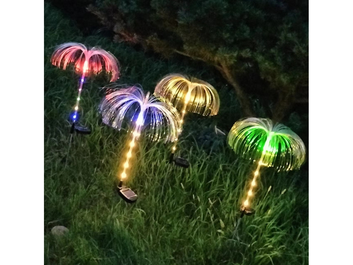 Luzes de fibra óptica