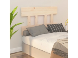 Vidaxl Cabeceira De Cama 93,5x3x81 Cm Madeira De Pinho Maciça