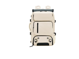 Mochila De Viagem Para Laptop – Mochila De Cabine Unissex De 17 Polegadas (bege) Que Se Transforma Em Bolsa De Viagem