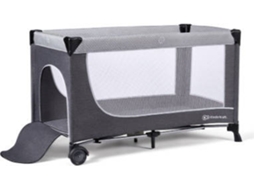 Berço Viagem KINDERKRAFT Leody (Outlet Grade A - Cinzento)