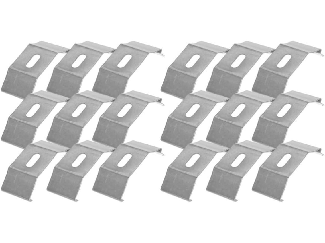 Presilhas De Mola Totority Para Persianas Verticais, 20 Unidades, Suporte De Ferro Resistente Para Persianas Suspensas