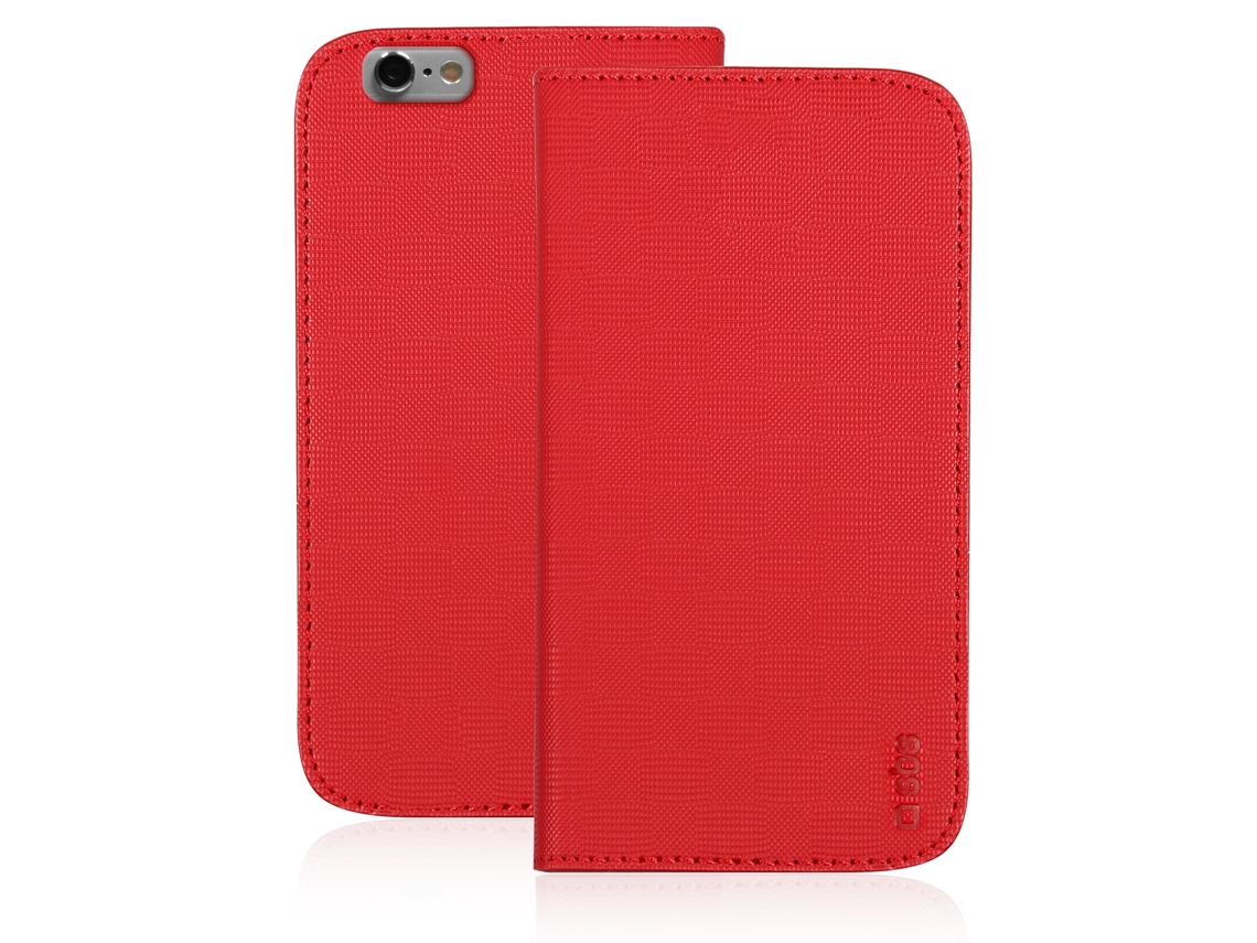 Capa Bookstyle iPHONE 6 4,7' SBS Vermelho
