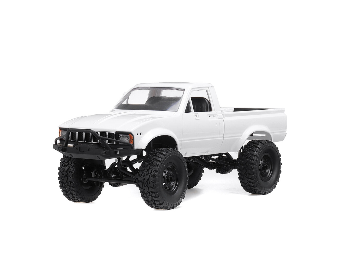 Duas Bateriaswpl C24 1/16 2.4g 4wd Crawler Rtr Camião Rc Carro Controlo Proporcional Completo Duas Baterias MDUG