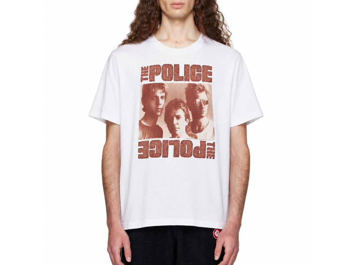 The Police Monochrome T-shirt Unisex Adults Size:xxl