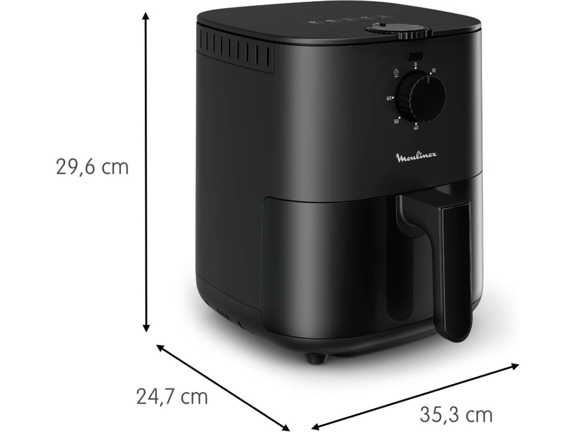 Fritadeira sem Óleo MOULINEX Air Fryer Easy Fry Essential EZ130810 (3