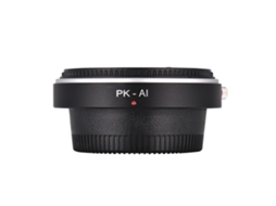 Adaptador De Montura Pk-ai Com Cristal Óptico Para Lente Pentax K Para Câmera Nikon Ai F Com Foco Infinito