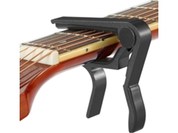 Lurelia Capotraste Troca Rápida Liga De Zinco Para Guitarra, Baixo, Ukulele E Banjo, Rosa, Profissional