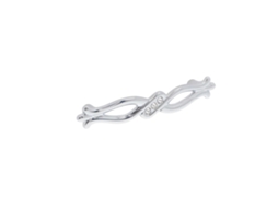 Conjunto de 25 Puxadores em Zamac com 96mm de centro, cristal cromado HARDWAREXCHANGE