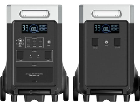 Estação De Energia Portátil Aferiy 3840wh Com Batería De Expansão P310 3840wh Lifepo4 E 2200w Ac Eps Ups Para Camping Outdoor Rv
