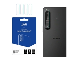 Proteção Híbrida 3MK Lens Protection™ Para Lente De Câmera No Sony Xperia 1 Iv