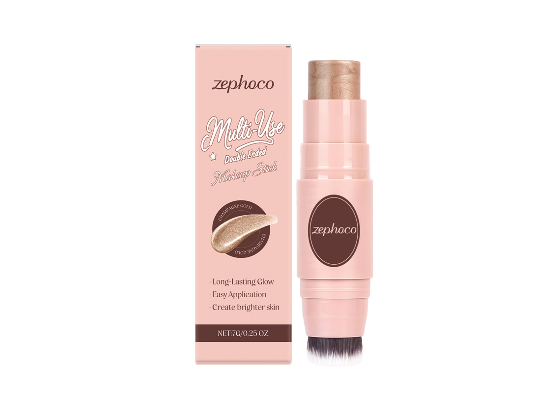 Pincel Multiuso Duplo Champagne Gold