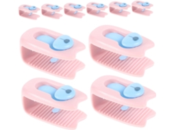 Aboofan Conjunto de 10 Presilhas Lençol Antiderrapantes, Presilhas Invisíveis para Fixar Capas de Edredom, Acessórios de Edredom