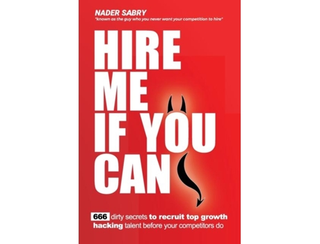Livro Hire Me If You Can De Nader H Sabry (inglês)
