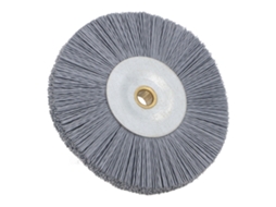 Pincel De Desbaste Para Máquina De Cortar Chaves 120mm Od 10mm Id 15mm Espessura Cerdas De Nylon Macias