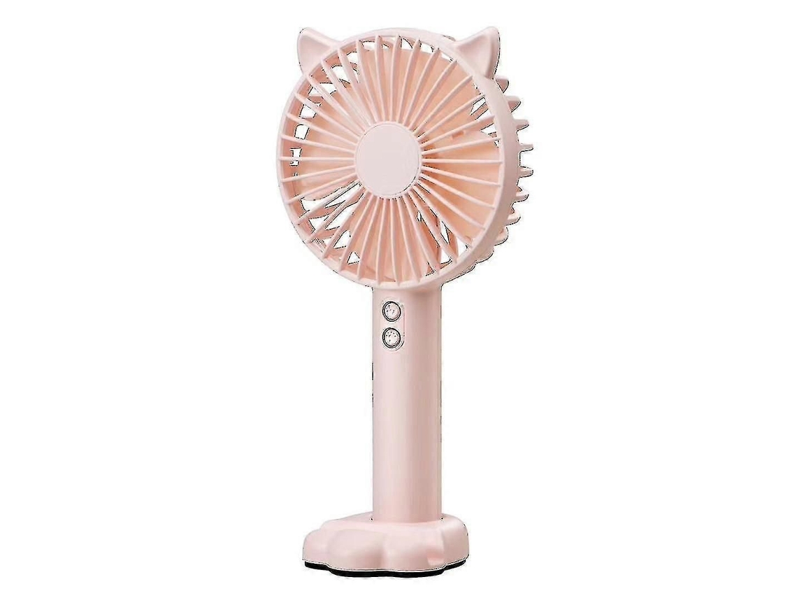 Azul Mini Ventilador Portátil Pequeno Noturno