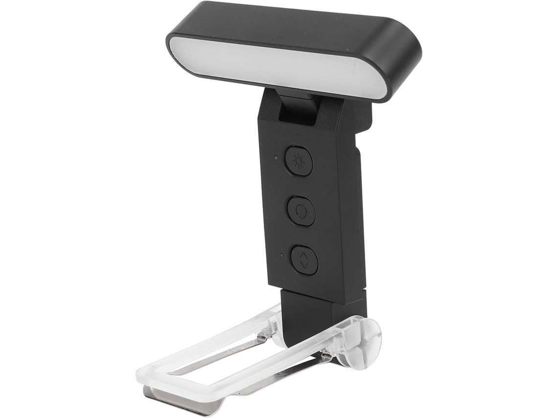 Luminária De Leitura Led Recarregável Tosuny Para Na Cama, Luminária De Leitura Led Dobrável Com Clipe, Função De