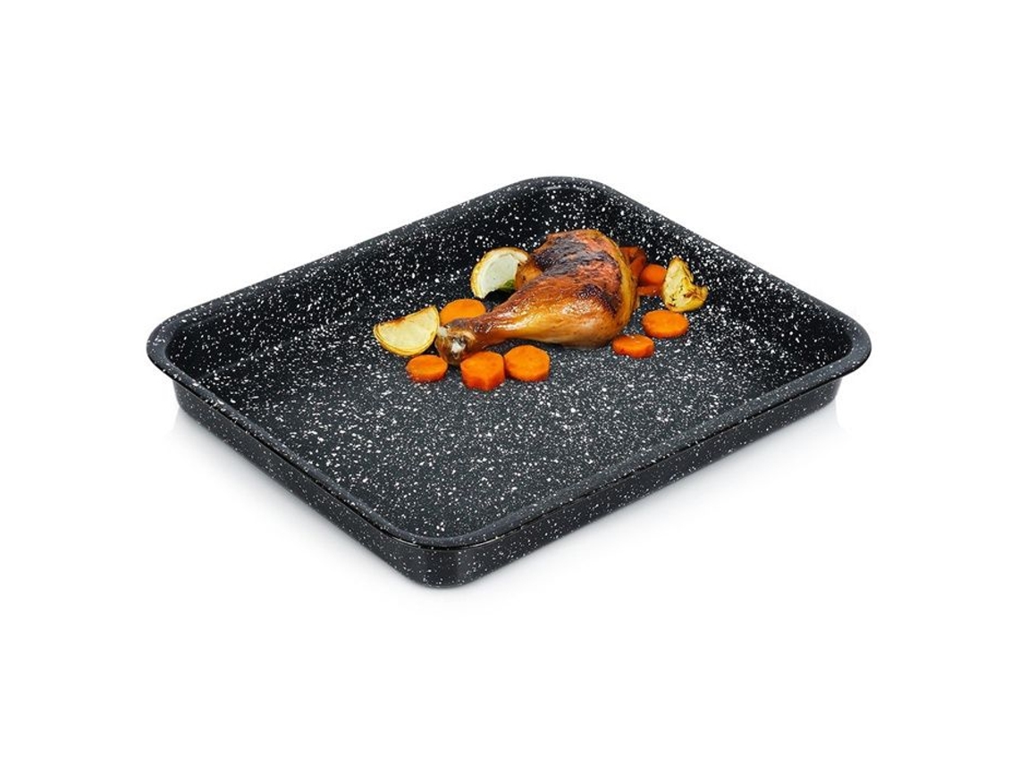 Assadeira Retangular Orion 4l Granito Antiaderente 39,5x33,5x4,5 Cm