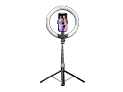 Lurelia Anel De Luz Led Usb, Luz Regulável, Com Suporte Para Telemóvel, 188 Cm