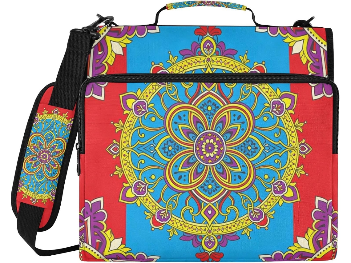 Massa Boho Com 3 Argolas, 8cm 1, 5 Polegadas, Sacos Extra, Alça, Sacos Diversos, Ideal Estudantes Do Ensino