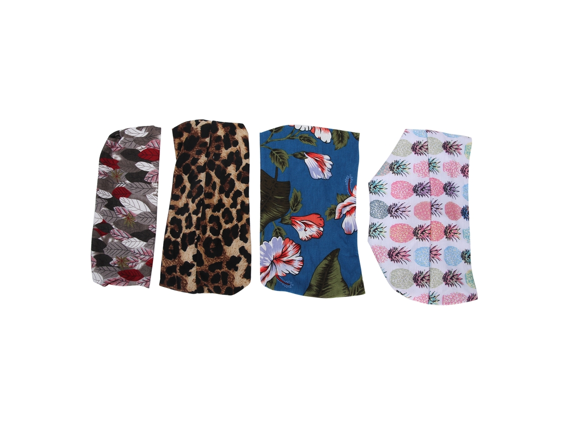 4pcs Pulseiras De Cabelo Elásticas Moda Para Mulheres Meninas Tiras Macias De Cabelo