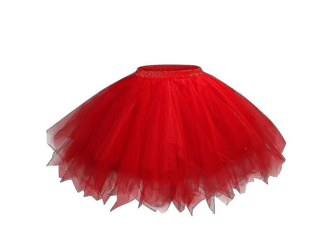 2026 falda Princesa de Tule Con Encaje para Mujer Falda Corta Danza Talla Elástica