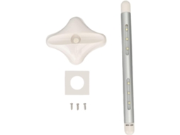 Luminária De Parede Led Para Corredor Com Base Magnética Mesa Portátil Leitura, Camping E Emergências