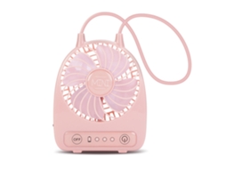 Laxiscreed Ventilador De Pescoço Usb Recarregável E Portátil Para Uso Em Mesa