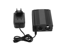 Aetheria fonte de Alimentação Fantasma 48v 1 Canal para Microfone Condensador com Adaptador de Energia