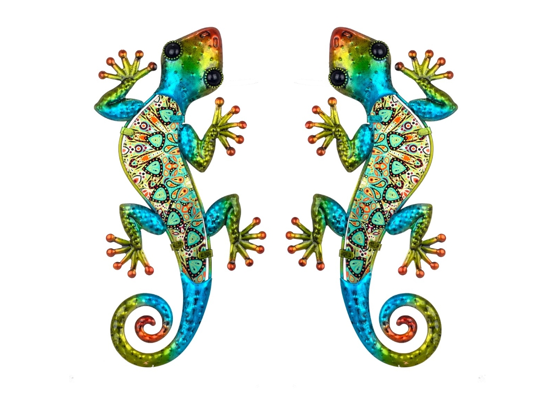Figura Decorativa BY SIGRIS lagartos 2 unidades