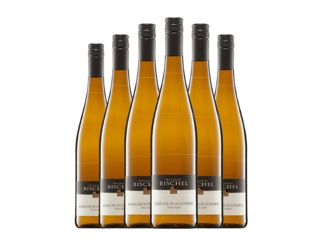 Vinho branco BISCHEL Pinot Cinza Seco Rheinhessen (0.75 L - 6 Unidades)