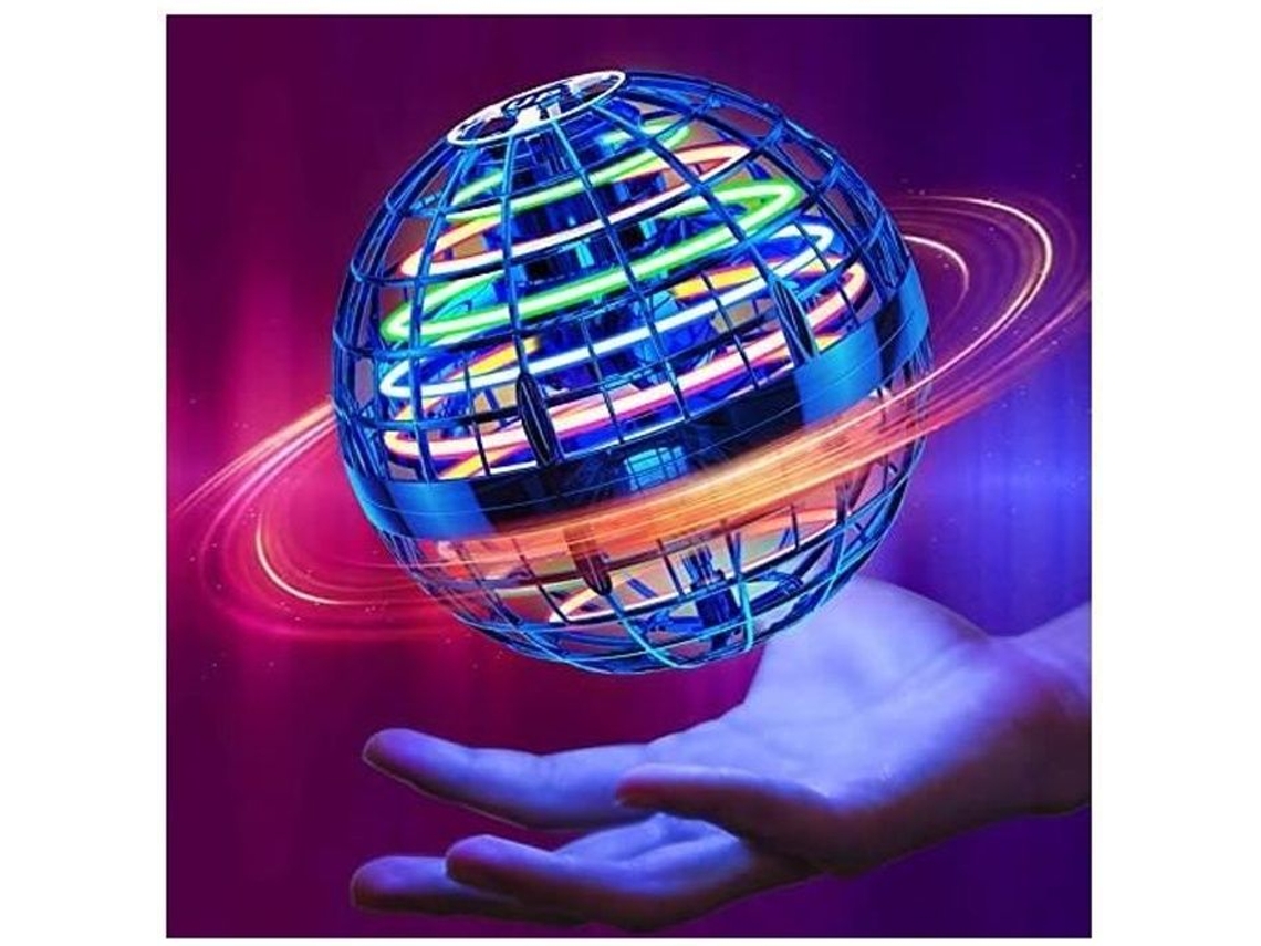Jouet Balle Volante, Balle Volante 360 ​​° Com Luzes, Toupie, Spinner Magia, Drone Filature Boomerang