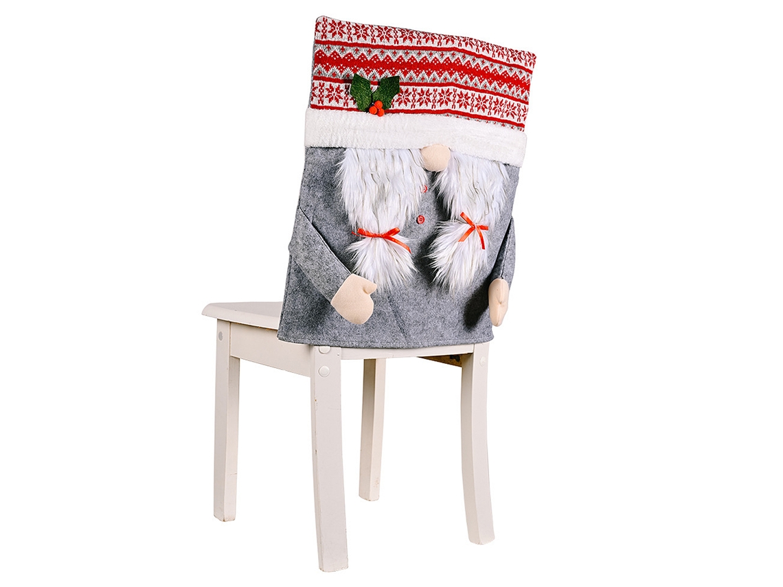 Capa de Cadeira Decorativa de Natal, Velho Natalino LAXISCREED