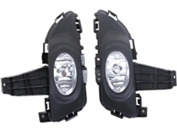 Conjunto De Faróis E Neblina Para Mazda 3 M3 Bk 1 6l 2003-2010com Lâmpadas Par