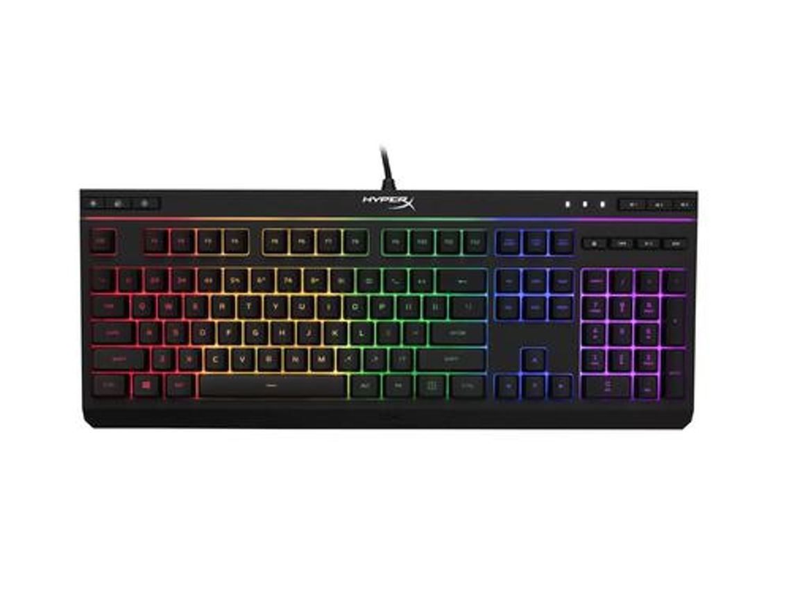Hyperx Alloy Core Rgb Teclado Usb Qwerty Inglês Estados Unidos Preto