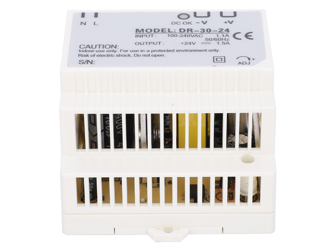 Fonte de Alimentação 45w 24v Trilha Din | S/MARCA