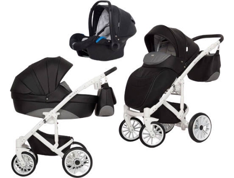 Carrinho de Bebé Individual  Xenon + Kite Isofix Ready Carbon