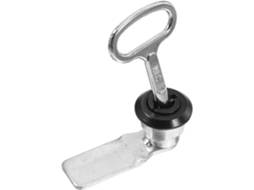Fechadura Tubular Com Chave Para Lixeira Externa, Conjunto De Chaves De Metal